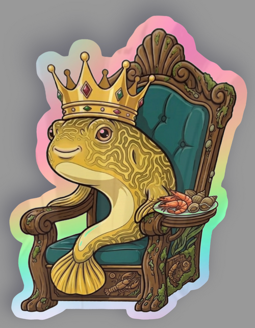 Holographic King Jabba Sticker